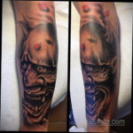 японский демон тату 26.11.2019 №042 -japanese demon tattoo- tatufoto.com