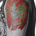 японский демон тату 26.11.2019 №045 -japanese demon tattoo- tatufoto.com