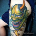 японский демон тату 26.11.2019 №046 -japanese demon tattoo- tatufoto.com