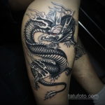 японский дракон тату 26.11.2019 №001 -japanese dragon tattoo- tatufoto.com