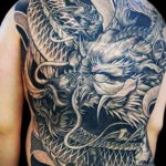 японский дракон тату 26.11.2019 №007 -japanese dragon tattoo- tatufoto.com
