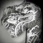 японский дракон тату 26.11.2019 №015 -japanese dragon tattoo- tatufoto.com