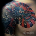 японский дракон тату 26.11.2019 №016 -japanese dragon tattoo- tatufoto.com