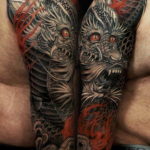 японский дракон тату 26.11.2019 №021 -japanese dragon tattoo- tatufoto.com