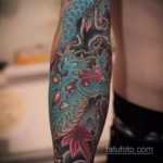 японский дракон тату 26.11.2019 №030 -japanese dragon tattoo- tatufoto.com