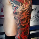 японский дракон тату 26.11.2019 №031 -japanese dragon tattoo- tatufoto.com