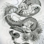 японский дракон тату 26.11.2019 №048 -japanese dragon tattoo- tatufoto.com