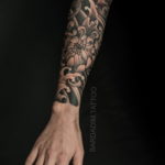 японский рукав тату 26.11.2019 №001 -japanese sleeve tattoo- tatufoto.com