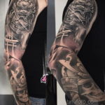 японский рукав тату 26.11.2019 №006 -japanese sleeve tattoo- tatufoto.com
