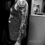 японский рукав тату 26.11.2019 №050 -japanese sleeve tattoo- tatufoto.com