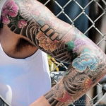 японское тату на руке 26.11.2019 №058 -japanese arm tattoo- tatufoto.com