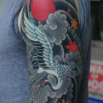 японское тату на руке 26.11.2019 №096 -japanese arm tattoo- tatufoto.com