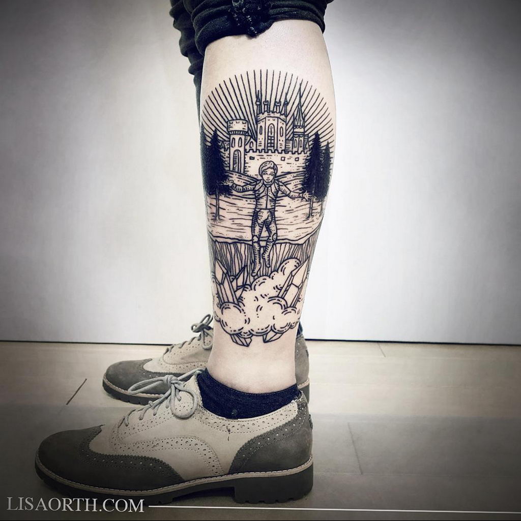 lisaorth и рисунок татуировки 1
