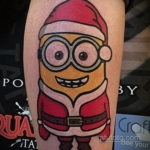 Фото Тату Миньон из мультика 12.12.2019 №135 -Tattoo Minion from the cart- tatufoto.com