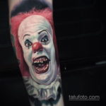 на фото татуировка в стиле Хоррор 12.12.2019 №142 -horror tattoo- tatufoto.com