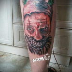 на фото татуировка в стиле Хоррор 12.12.2019 №148 -horror tattoo- tatufoto.com