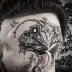 на фото татуировка в стиле Хоррор 12.12.2019 №242 -horror tattoo- tatufoto.com