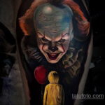 на фото татуировка в стиле Хоррор 12.12.2019 №261 -horror tattoo- tatufoto.com