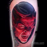 на фото татуировка в стиле Хоррор 12.12.2019 №311 -horror tattoo- tatufoto.com