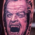 на фото татуировка в стиле Хоррор 12.12.2019 №321 -horror tattoo- tatufoto.com