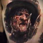 на фото татуировка в стиле Хоррор 12.12.2019 №339 -horror tattoo- tatufoto.com