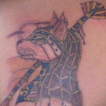 пример рисунка для тату богиня Бастет 02.12.2019 №136 -Bastet tattoo- tatufoto.com