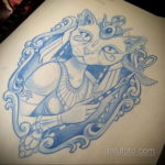 пример рисунка для тату богиня Бастет 02.12.2019 №211 -Bastet tattoo- tatufoto.com