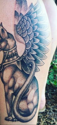 пример рисунка для тату богиня Бастет 02.12.2019 №319 -Bastet tattoo- tatufoto.com