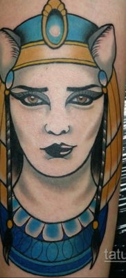 пример рисунка для тату богиня Бастет 02.12.2019 №325 -Bastet tattoo- tatufoto.com