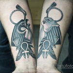 пример рисунка для тату богиня Бастет 02.12.2019 №512 -Bastet tattoo- tatufoto.com