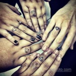 тату диамант на пальце 02.12.2019 №044 -diamond finger tattoo- tatufoto.com