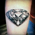 тату диамант на руке 02.12.2019 №008 -diamond tattoo on the arm- tatufoto.com