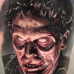 тату хоррор реализм 12.12.2019 №007 -horror tattoo realism- tatufoto.com