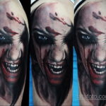 тату хоррор реализм 12.12.2019 №027 -horror tattoo realism- tatufoto.com