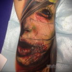 тату хоррор реализм 12.12.2019 №031 -horror tattoo realism- tatufoto.com