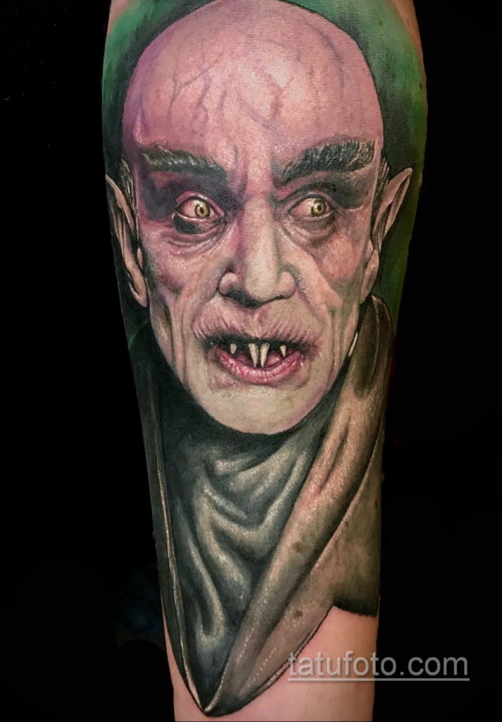 тату хоррор реализм 12.12.2019 №034 -horror tattoo realism- tatufoto.com