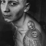 фото тату эполет на плече (погон) 10.12.2019 №046 -tattoo epaulettes- tatufoto.com