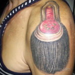 фото тату эполет на плече (погон) 10.12.2019 №049 -tattoo epaulettes- tatufoto.com