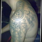 фото тату эполет на плече (погон) 10.12.2019 №056 -tattoo epaulettes- tatufoto.com
