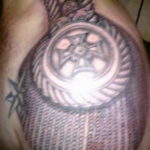 фото тату эполет на плече (погон) 10.12.2019 №061 -tattoo epaulettes- tatufoto.com