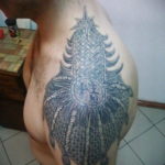 фото тату эполет на плече (погон) 10.12.2019 №107 -tattoo epaulettes- tatufoto.com