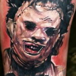 хоррор тату на руке 12.12.2019 №026 -horror tattoo on the arm- tatufoto.com