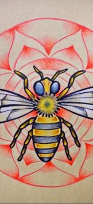 wasp tattoo sketch 07.01.2020 №037 -wasp tattoo sketch- tatufoto.com