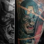 Тату марвел 15.01.2020 №065 -Marvel Tattoo- tatufoto.com