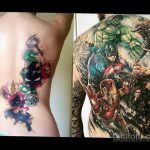 Тату марвел 15.01.2020 №096 -Marvel Tattoo- tatufoto.com