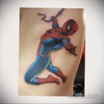 Тату супергерой Человек-паук 15.01.2020 №008 -Marvel Tattoo- tatufoto.com