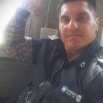 Фото действующего сотрудника полиции в форме с татуировками на теле для tatufoto.com 28
