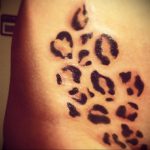 Фото тату Гепард 12.01.2020 №020 -cheetah tattoo- tatufoto.com