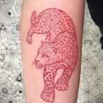 Фото тату Гепард 12.01.2020 №037 -cheetah tattoo- tatufoto.com