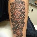 Фото тату Гепард 12.01.2020 №060 -cheetah tattoo- tatufoto.com